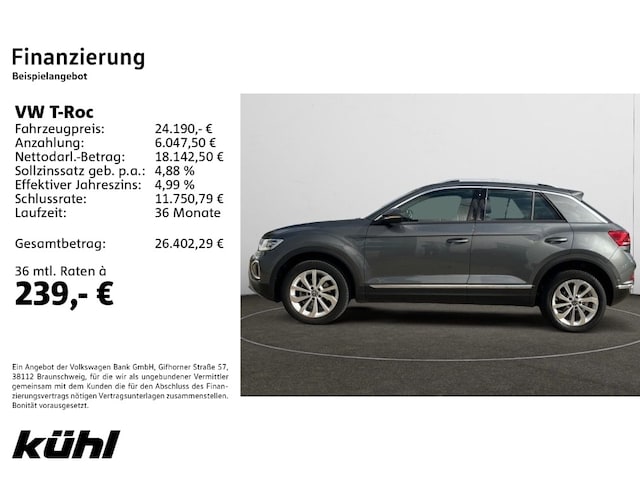 Volkswagen T-Roc 1.5 TSI Style