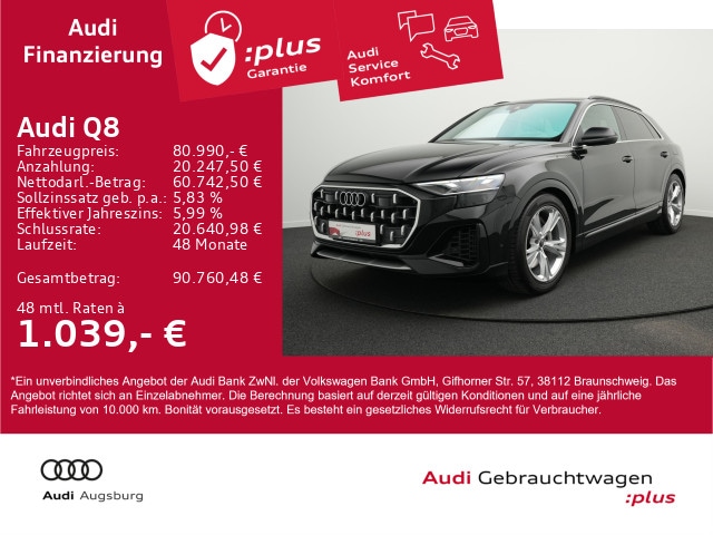 Audi Q8 55 TFSI Hybride Quattro