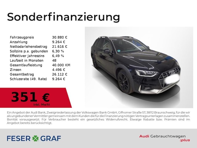 Audi A4 allroad 40 TDI Quattro S-Tronic