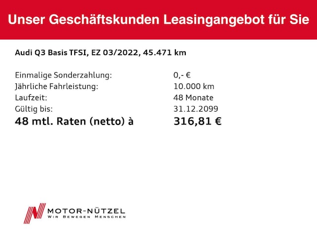 Audi Q3 45 TFSI Hybride S-Tronic