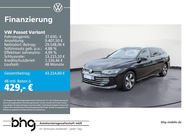 Volkswagen Passat 2.0 TDI Business DSG Variant
