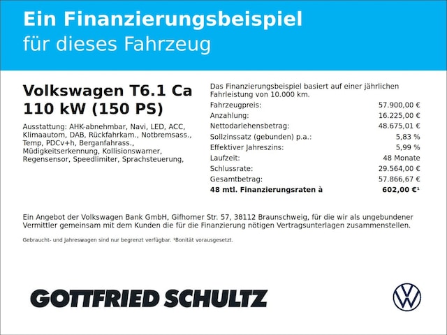 Volkswagen Caravelle Lang T6