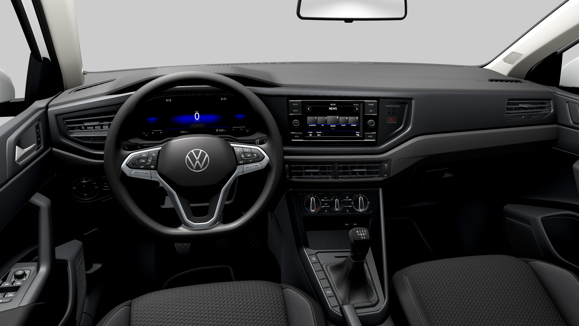 Volkswagen Polo Polo 1.0 80PS Klima PDC LED SHZ Lordose