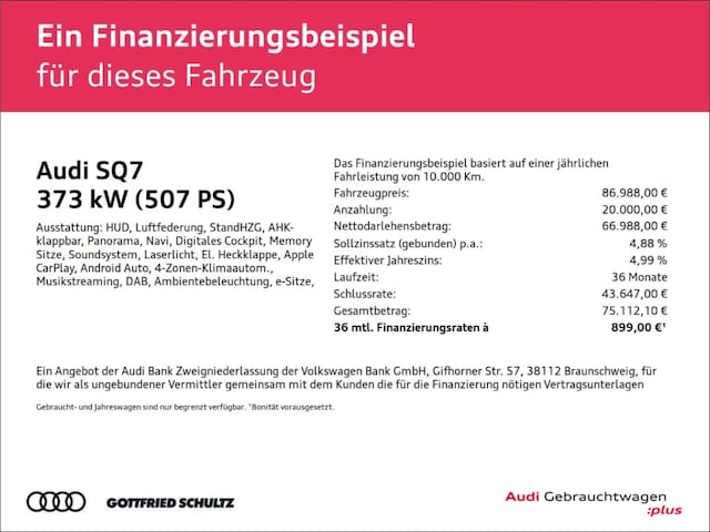 Audi SQ7 Competition Quattro