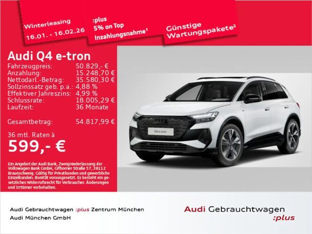 Audi Q4 e-tron S-Line