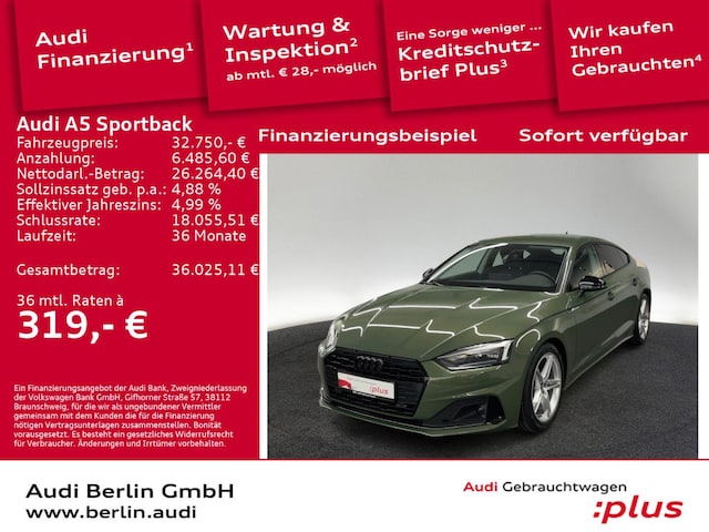 Audi A5 35 TDI S-Tronic Sportback