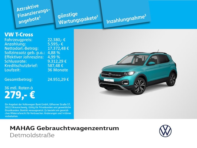Volkswagen T-Cross 1.5 TSI DSG