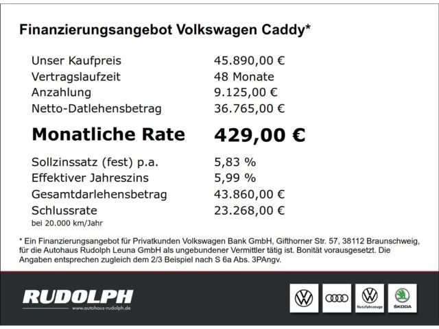 Volkswagen Caddy 2.0 TDI DSG Style