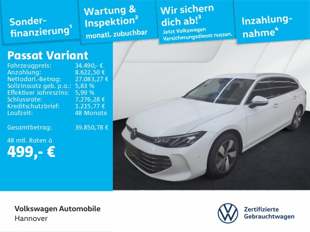 Volkswagen Passat 2.0 TDI Business DSG Variant