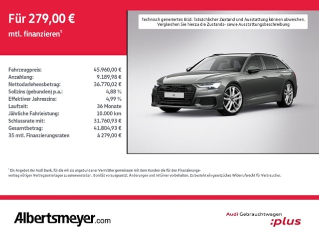 Audi A6 45 TFSI Avant S-Tronic Sport