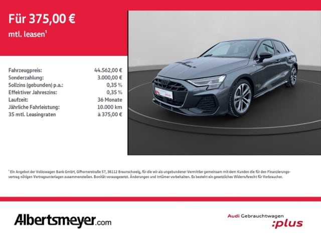 Audi A3 35 TDI S-Line S-Tronic Sportback