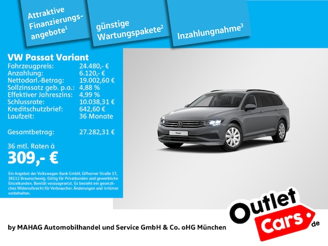 Volkswagen Passat 1.5 TSI DSG Variant