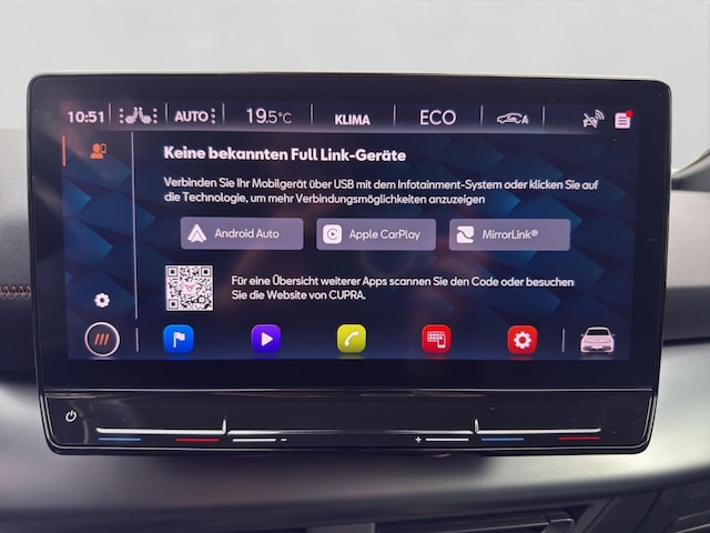 Cupra Born Born LM19 SCHALENSITZE W-PUMPE KAMERA PILOT-M