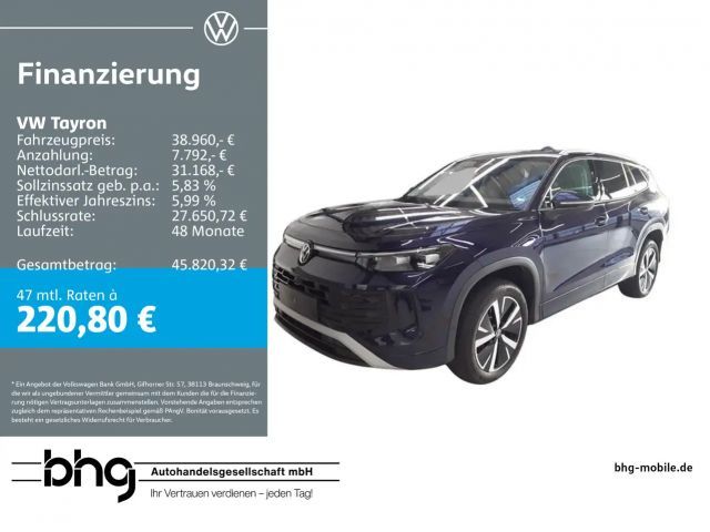 Volkswagen Tayron 1.5 eTSI DSG Life