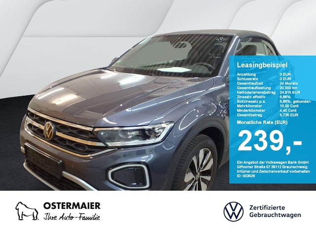 Volkswagen T-Roc 1.0 TSI Cabriolet