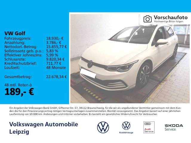 Volkswagen Golf 1.5 TSI Golf VIII