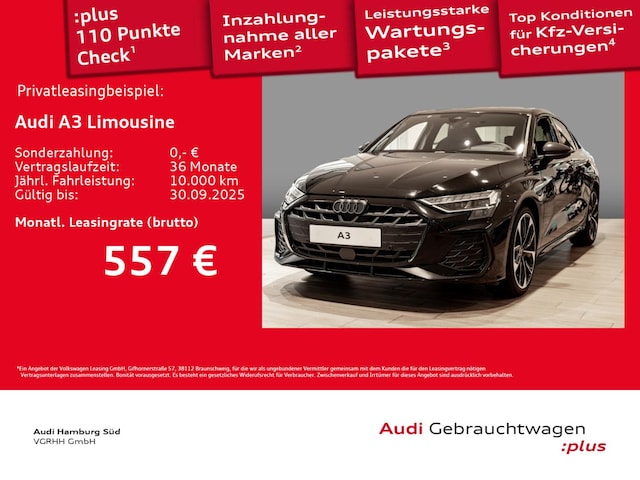 Audi A3 35 TDI S-Line S-Tronic Sedan