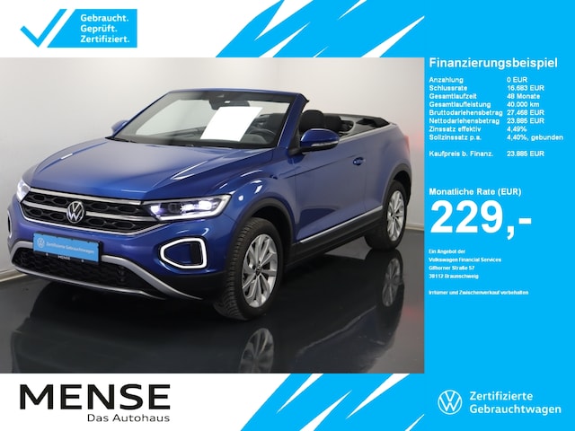 Volkswagen T-Roc 1.0 TSI Cabriolet