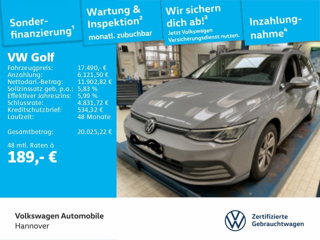 Volkswagen Golf 1.5 TSI Golf VIII Life Variant