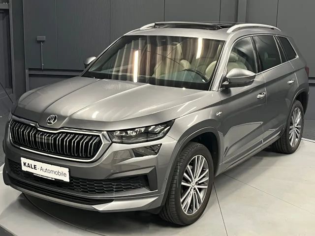 Skoda Kodiaq L&K *19Zoll*PANORAMA*360*LEDER/Beige*ACC*Family*