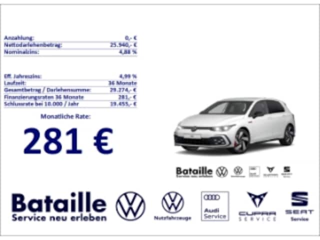 Volkswagen Golf 2.0 TSI Golf VIII IQ.Drive