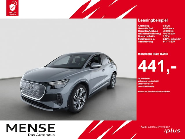 Audi Q4 e-tron Quattro Sportback