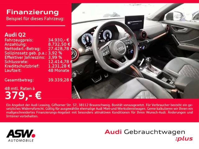 Audi Q2 35 TFSI S-Line S-Tronic