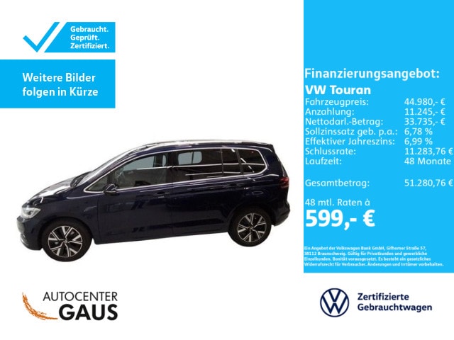 Volkswagen Touran 2.0 TDI DSG Highline