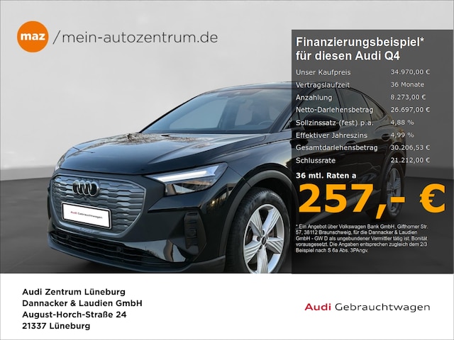 Audi Q4 e-tron 40 Sportback