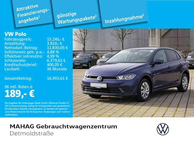 Volkswagen Polo 1.0 TSI IQ.Drive Life