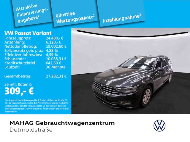 Volkswagen Passat 2.0 TDI Business DSG Variant