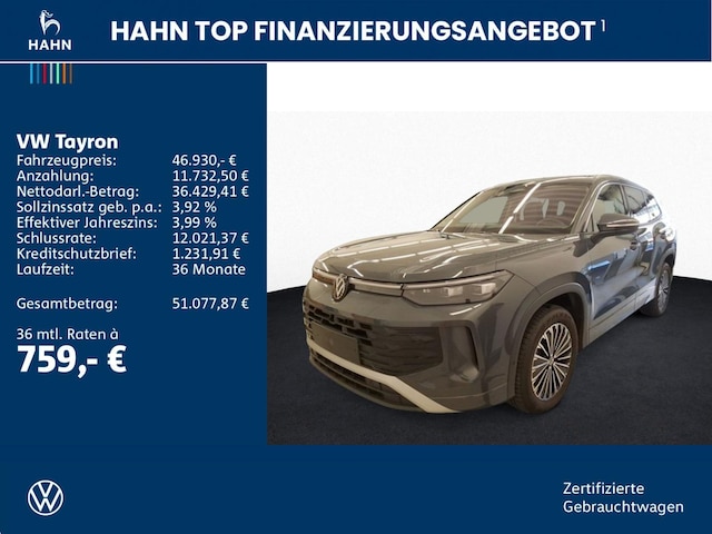 Volkswagen Tayron 2.0 TDI DSG Life