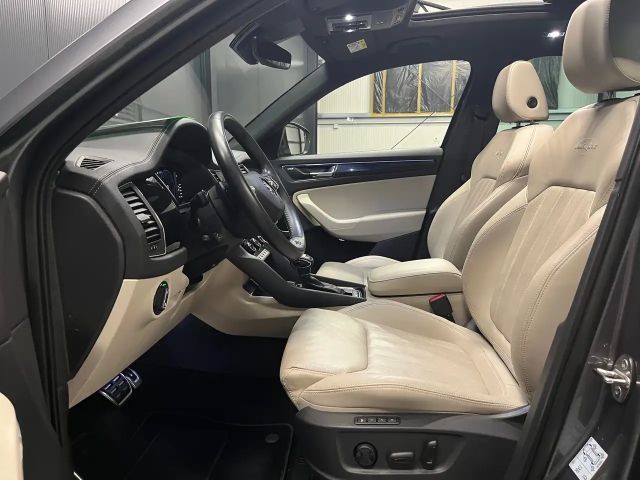 Skoda Kodiaq L&K *19Zoll*PANORAMA*360*LEDER/Beige*ACC*Family*