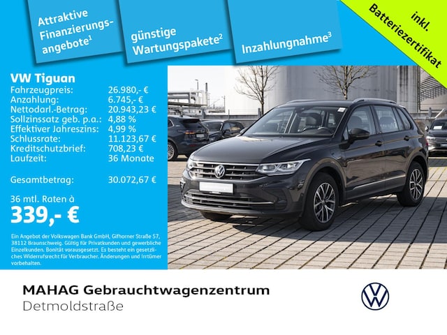 Volkswagen Tiguan Life eHybrid