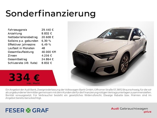 Audi A3 35 TDI S-Tronic Sedan