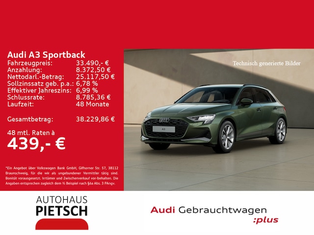 Audi A3 35 TFSI S-Tronic Sportback