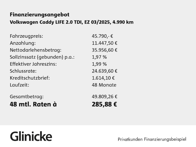 Volkswagen Caddy Life