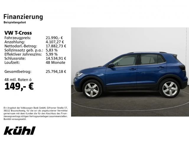 Volkswagen T-Cross 1.0 TSI DSG Style
