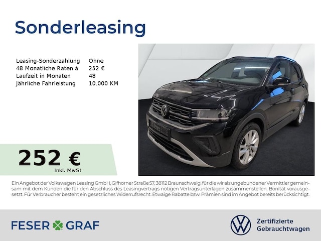 Volkswagen T-Cross 1.0 TSI DSG