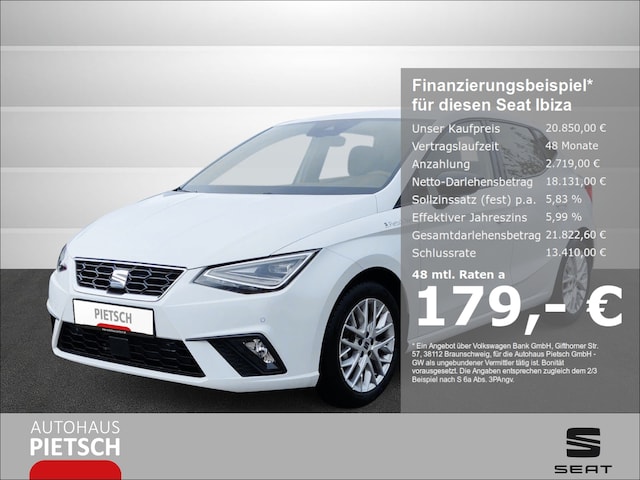 Seat Ibiza 1.0 TSI FR-lijn