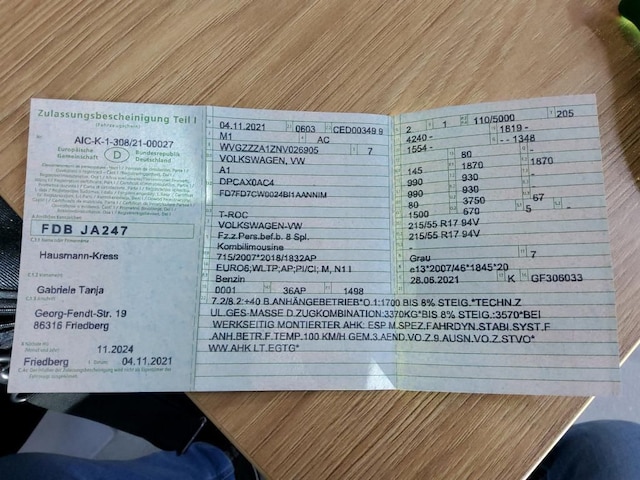 Volkswagen T-Roc 1.5 TSI DSG Sport