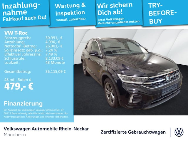 Volkswagen T-Roc 1.5 TSI DSG R-Line