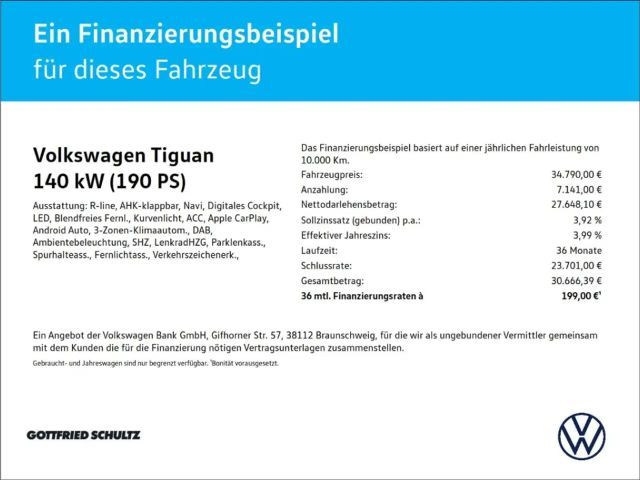 Volkswagen Tiguan 2.0 TSI DSG R-Line