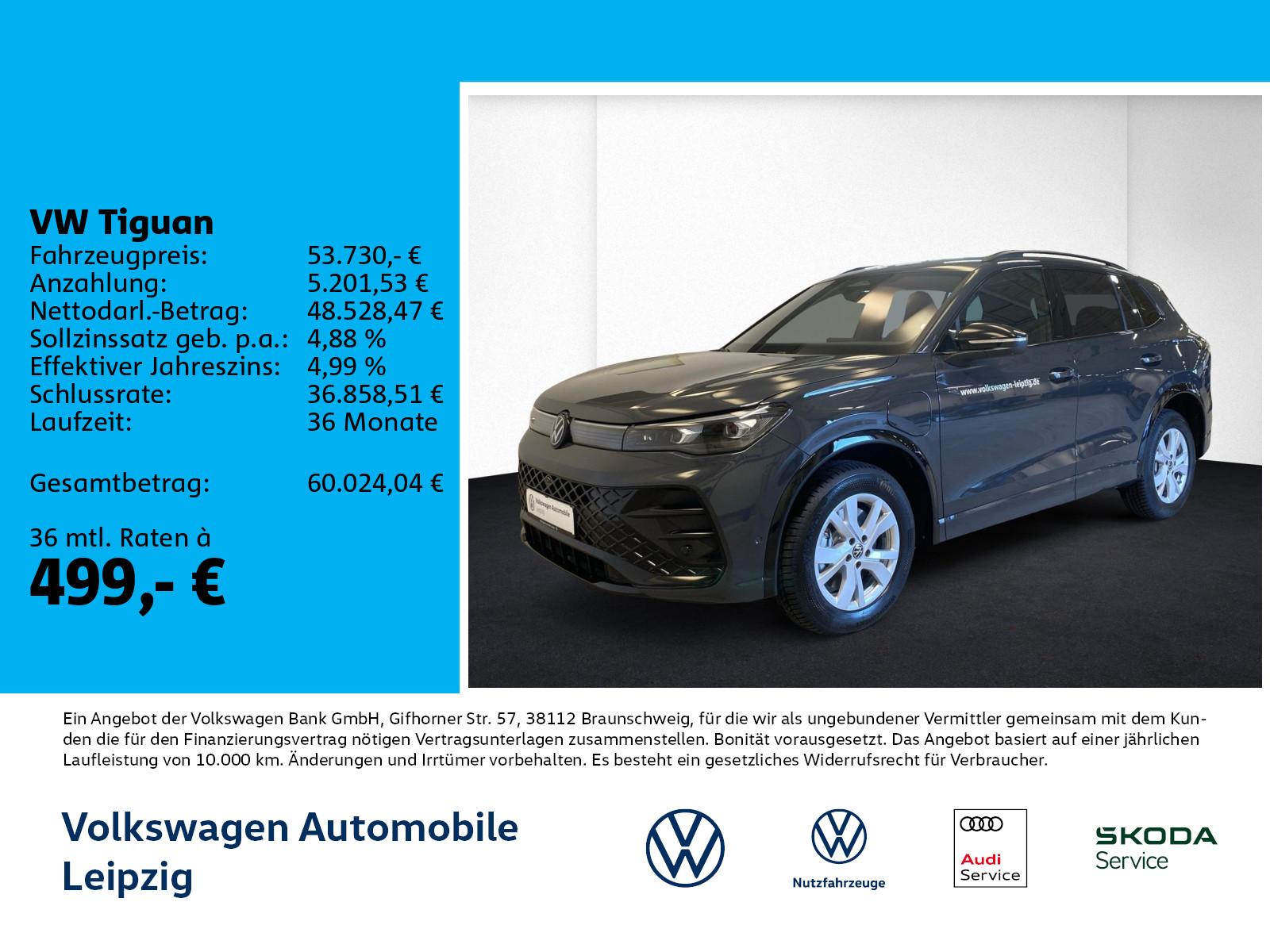 Volkswagen Tiguan DSG R-Line eHybrid