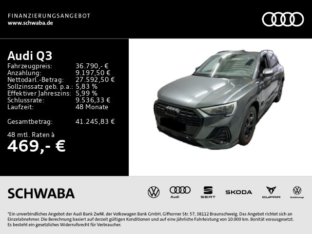 Audi Q3 35 TDI S-Line S-Tronic