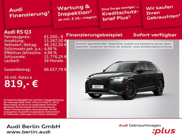 Audi RS Q3 Quattro S-Tronic