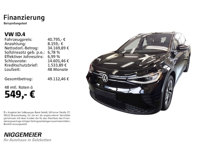 Volkswagen ID.4 77 KWh Performance Pro