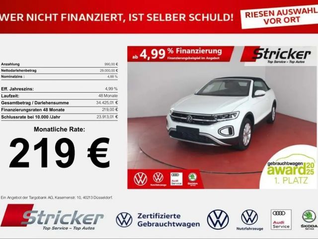 Volkswagen T-Roc 1.0 TSI Cabriolet Style