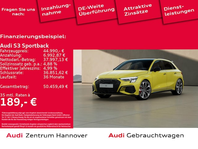 Audi S3 Quattro S-Tronic Sportback