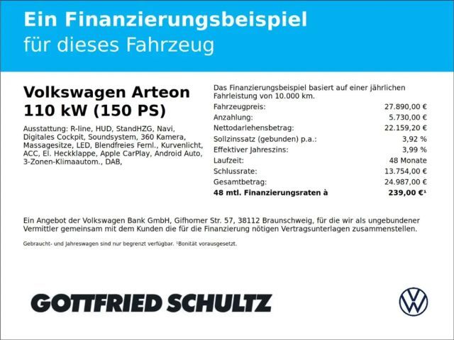 Volkswagen Arteon DSG R-Line